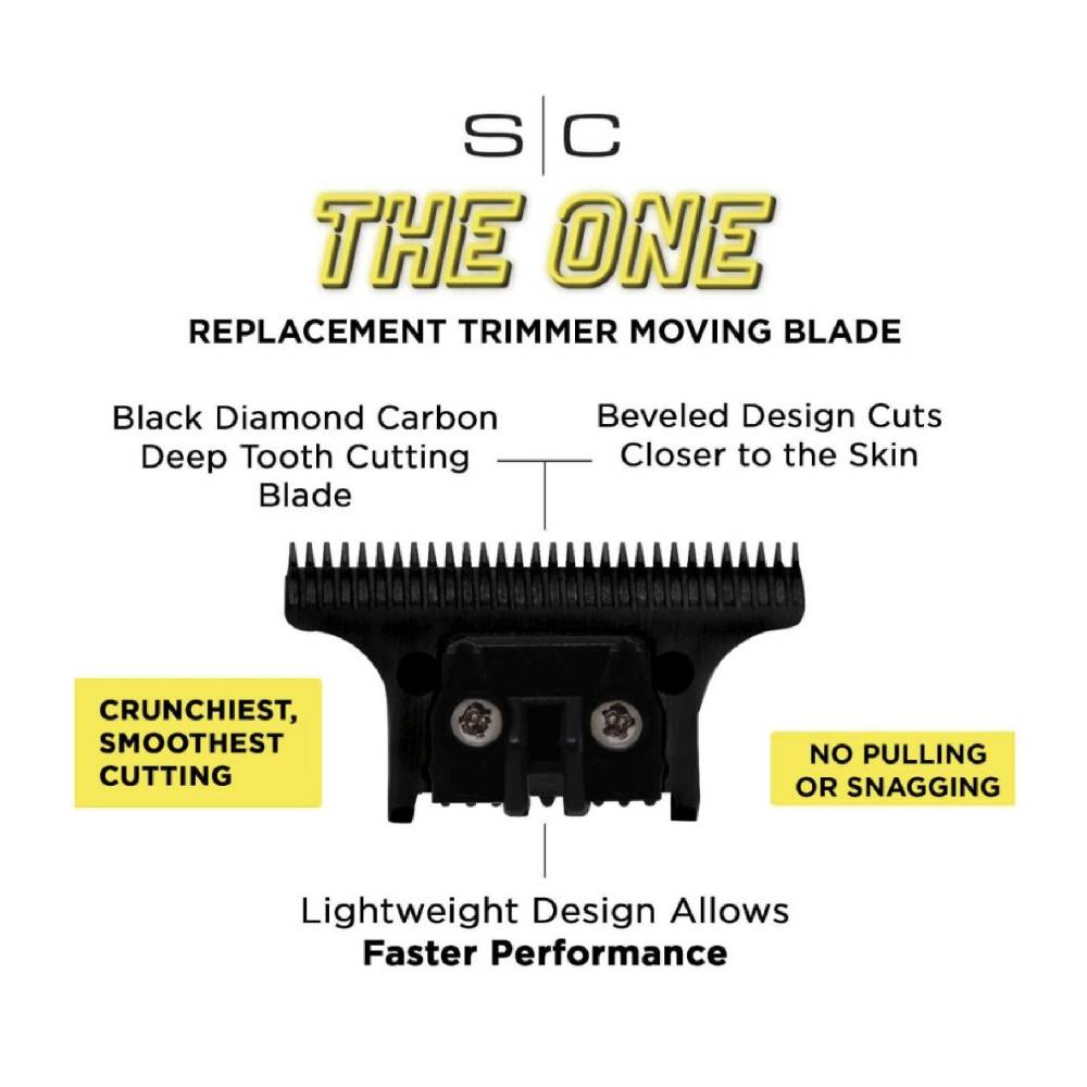Stylecraft Replacement Moving “The One” DLC Deep Tooth Trimmer Blade #SC532B-Clipper Vault