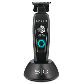 StyleCraft Saber Full Metal Body Digital Brushless Motor Cordless Trimmer-Clipper Vault
