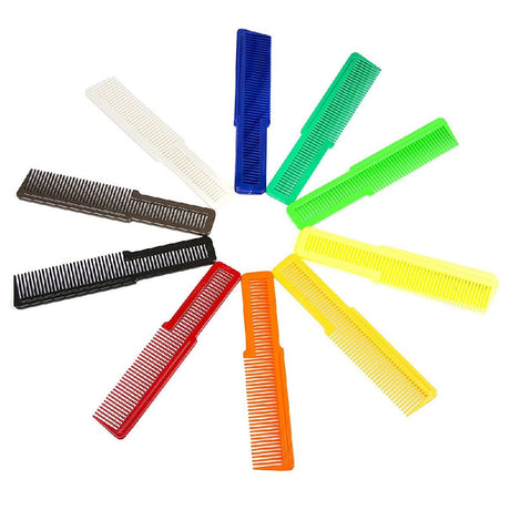 Wahl Assorted Colored Styling Combs 12 Pack-Clipper Vault