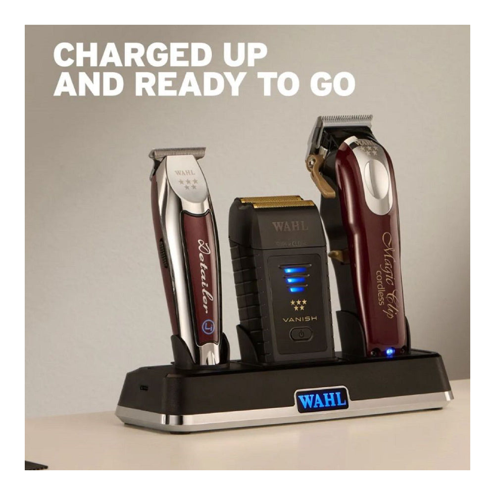 Wahl Power Station - Multi-Charge 3 Tools At Once-Clipper Vault