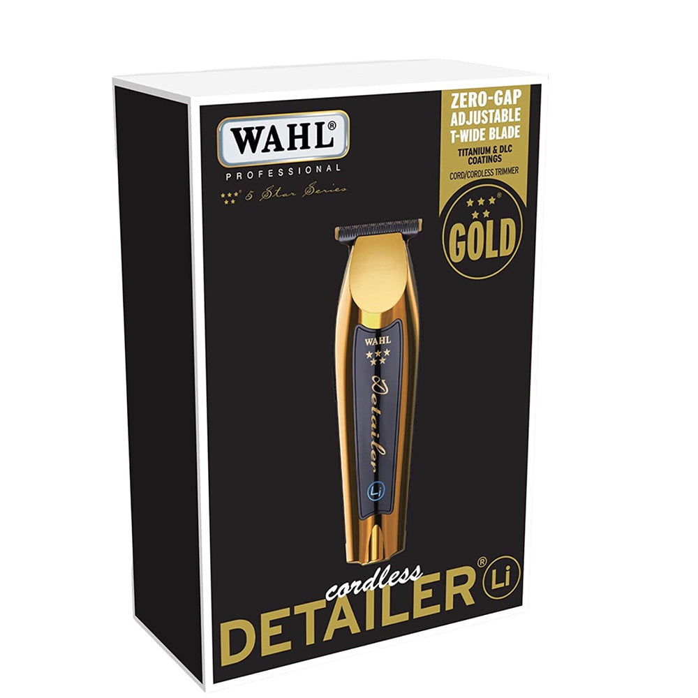 Wahl Professional Cordless Gold Detailer Li Trimmer-Clipper Vault