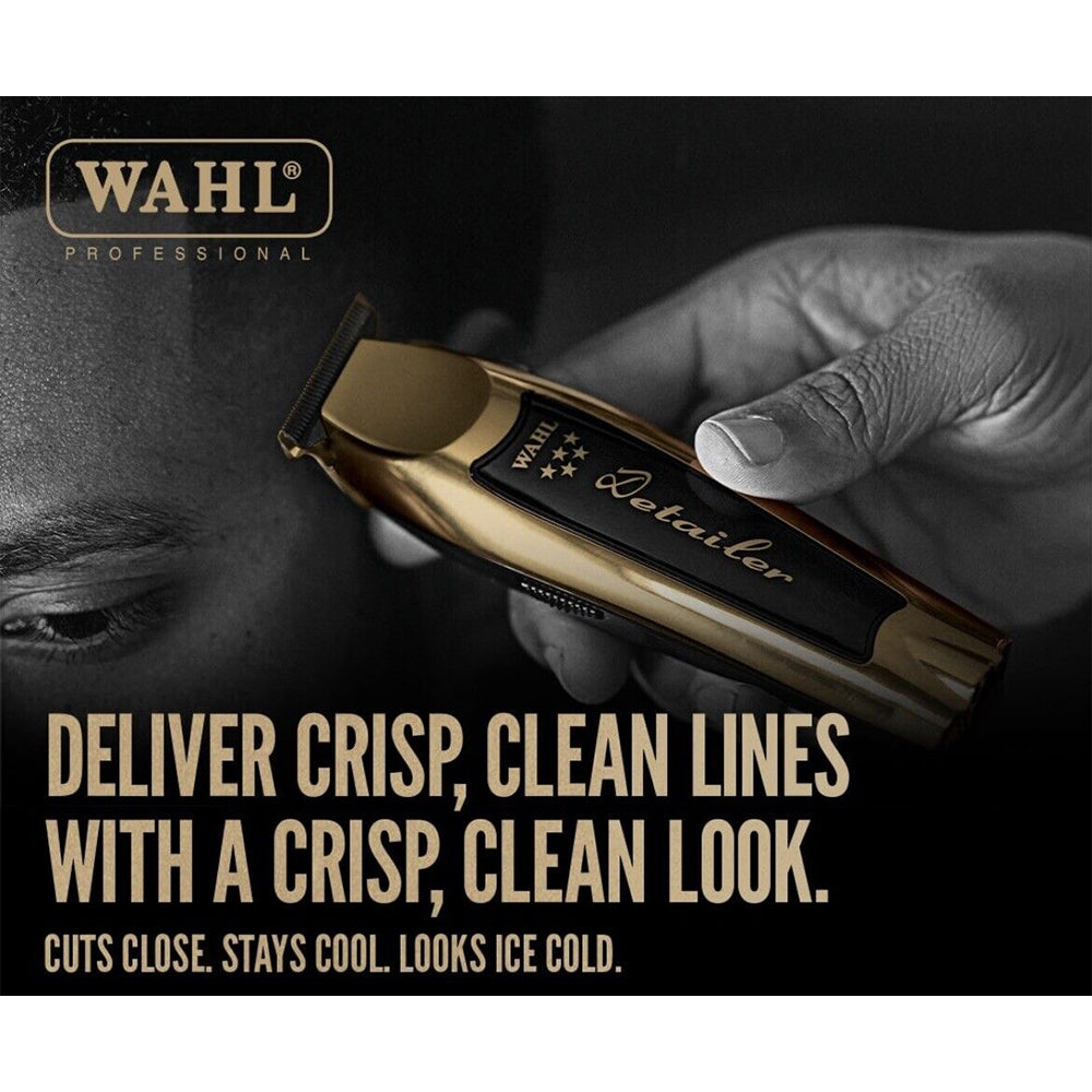 Wahl Professional Cordless Gold Detailer Li Trimmer-Clipper Vault