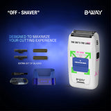 B-Way OFF Shaver White