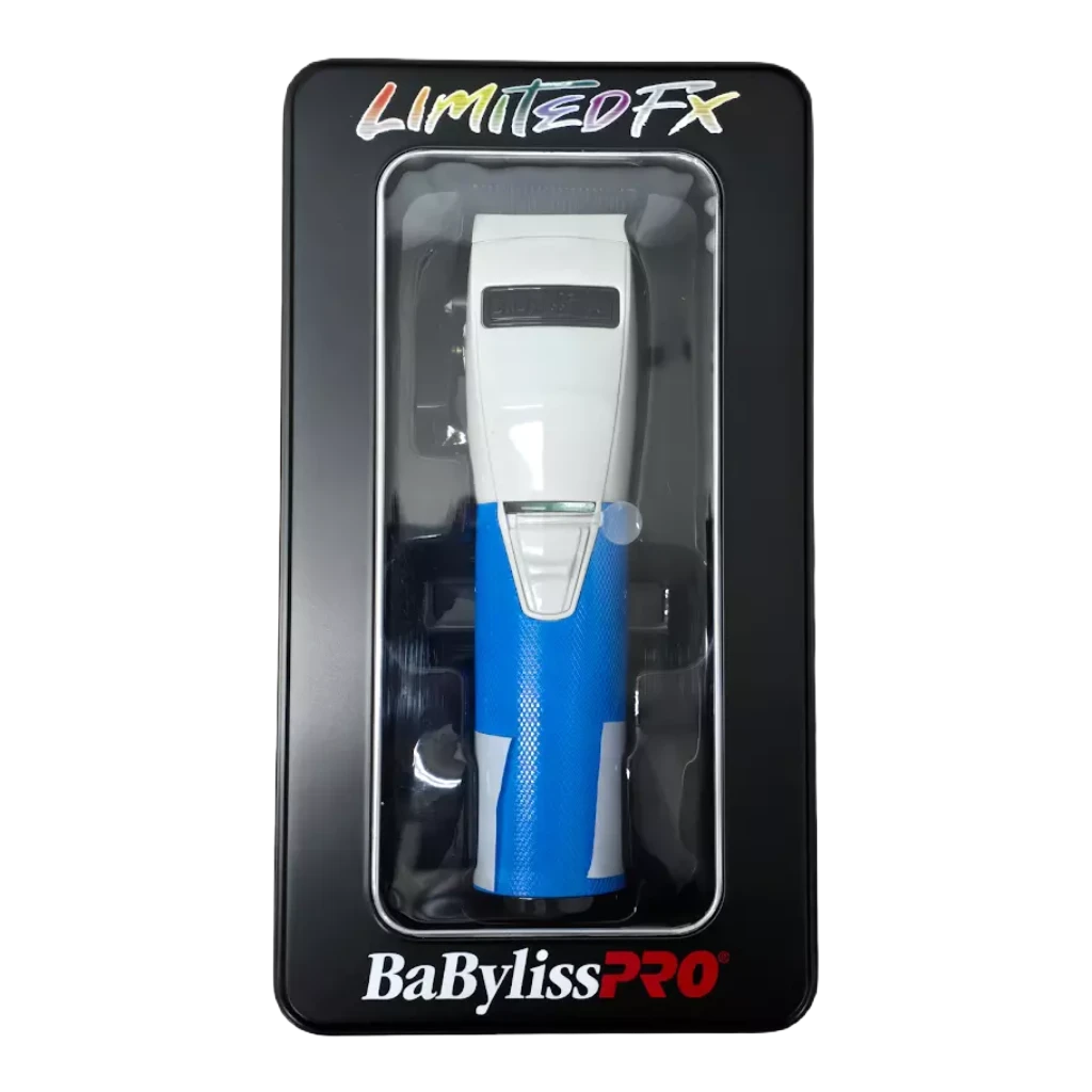 BaByliss Pro LimitedFX Clipper + Trimmer (White, Blue) (Combo)